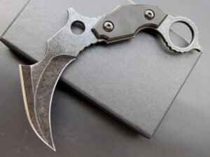 Coltello karambit C1699 Fixed coltello G10 manico + D2 Stone Washed Steel lama Convenient Edc Tool