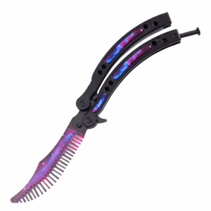 Balisong Butterfly Comb Csgo Peripheral Butterfly Practice coltello Throwing coltello Training coltello
