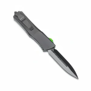 Clear Amber manico coltello OTF