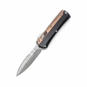 Damascato coltello OTF