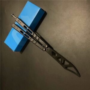 Coltello butterfly practice tool acciaio inossidabile outdoor tool JL-64 unsharpened