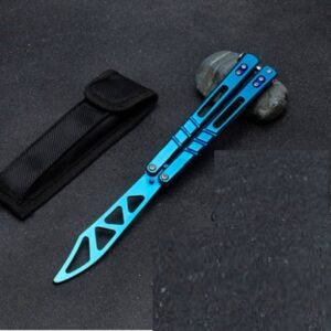 Coltello butterfly practice tool acciaio inossidabile outdoor tool JL-64 unsharpened