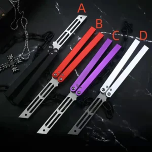 SQUID INDUSTRIES Training coltello a scatto coltello butterfly