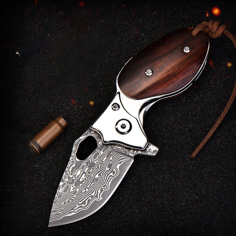Rosewood damascato steel coltello coltello pieghevole collezione responsabile coltello disassembled mini keychain portable coltello pieghevole 1 Rosewood damascato steel coltello coltello pieghevole collezione responsabile coltello disassembled mini keychain portable coltello pieghevole
