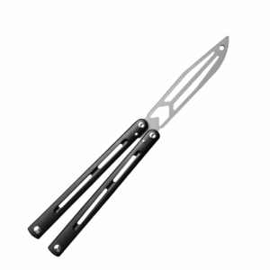 Trainer per coltello butterfly Cnc Process Sleeve Structure coltello butterfly Fancy Anti-Slip manico Unsharpened Practice