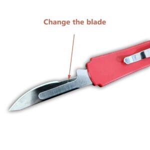 Scalpel coltello multiuso With 10 lama coltello rosa taglierino