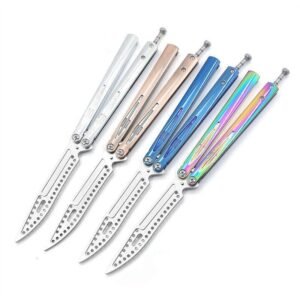 New Particle ORCA Practice Butterfly Integrated Alloy manico alta qualita CNC