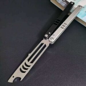Aluminum manico beginner outdoor practice coltello