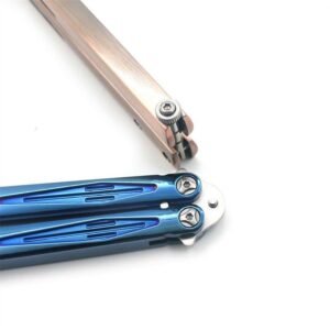 New Particle ORCA Practice Butterfly Integrated Alloy manico alta qualita CNC