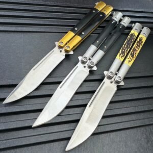 Drop Point Balisong coltello butterfly