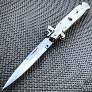 Italian stiletto coltello tascabile