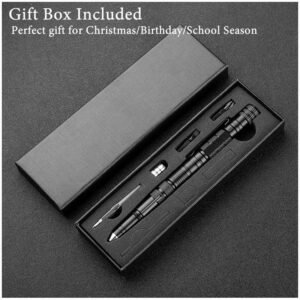 Multi Function penna tattica Emergency Flashlight Screwdriver Bottle Opener Window Breaker Outdoor Survival Self Rescue EDC Tool