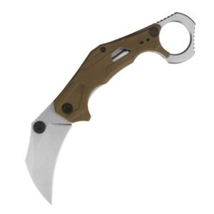 Coltello karambit Kaxiu coltello pieghevole Outdoor Multi-Function alta durezza Sharp pieghevole Claw coltello