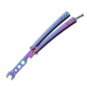 Wrench butterfly practice coltello pieghevole CSGO butterfly tool training unlamad coltello butterfly tool