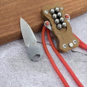 Coltello tascabile Practicality pieghevole G10 Slingshot coltello