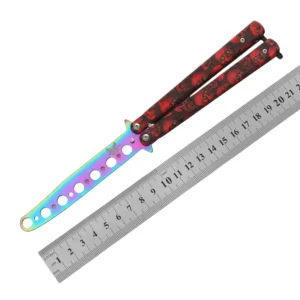 CSGO coltello butterfly CS coltello butterfly novice practice coltello butterfly comb toy practice coltello full steel unsharpened
