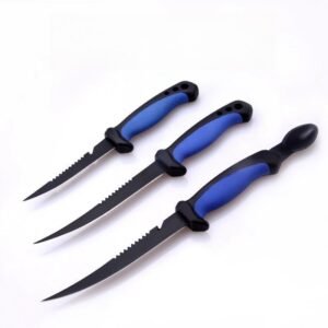 Acciaio inossidabile back tooth fish coltello