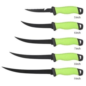 5/6/7/8/9 pollici acciaio inossidabile Plastic Fish coltello