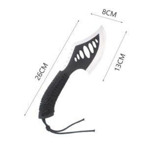Outdoor multi-purpose ascia da campeggio acciaio inossidabile rope waist ascia engineer ascia