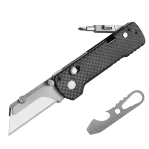 Ocoltello U1 fibra di carbonio/Donut Axis Lock coltello pieghevole Universal Utility lama/Olight coltello tascabile
