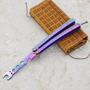 Wrench butterfly practice coltello pieghevole CSGO butterfly tool training unlamad coltello butterfly tool