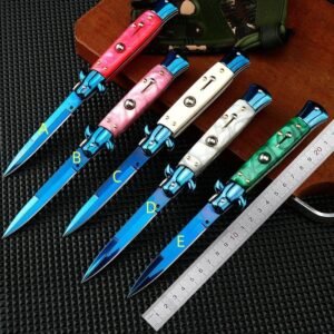 Outdoor multi-function coltello pieghevole camping tool alta durezza acciaio inossidabile fruit coltello