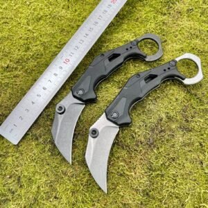 Coltello karambit Kaxiu coltello pieghevole Outdoor Multi-Function alta durezza Sharp pieghevole Claw coltello