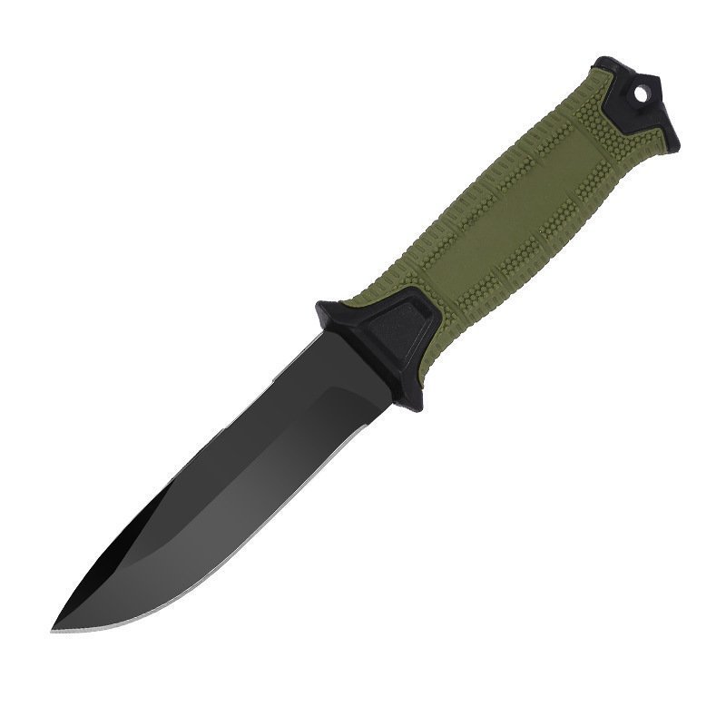 Coltello da caccia alta durezza tattico wilderness coltello da sopravvivenza-verde 1 Coltello da caccia alta durezza tattico wilderness coltello da sopravvivenza-verde
