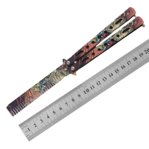CSGO coltello butterfly CS coltello butterfly novice practice coltello butterfly comb toy practice coltello full steel unsharpened