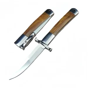 Outdoor coltello stiletto pieghevole coltello tascabile Jungle rescue camping