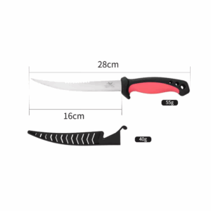 6.5 pollici acciaio inossidabile coltello da pesca for sea fishing and outdoor fishing