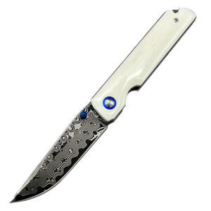 Damascato steel coltello pieghevole VG10 alta durezza portable coltello pieghevole