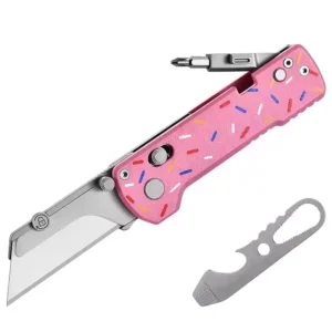 Ocoltello U1 fibra di carbonio/Donut Axis Lock coltello pieghevole Universal Utility lama/Olight coltello tascabile