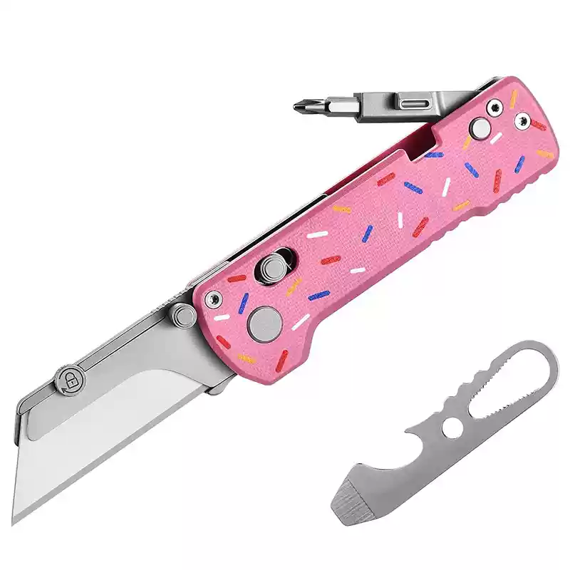 Ocoltello U1 fibra di carbonio/Donut Axis Lock coltello pieghevole Universal Utility lama/Olight coltello tascabile 1 Ocoltello U1 fibra di carbonio/Donut Axis Lock coltello pieghevole Universal Utility lama/Olight coltello tascabile