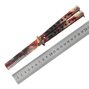 CSGO coltello butterfly CS coltello butterfly novice practice coltello butterfly comb toy practice coltello full steel unsharpened