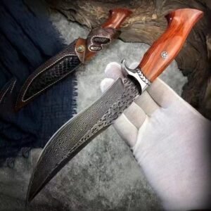 Coltello damascato handmade coltello forging pattern