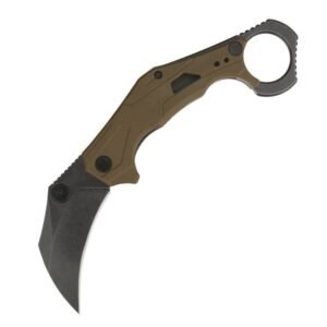 Coltello karambit Kaxiu coltello pieghevole Outdoor Multi-Function alta durezza Sharp pieghevole Claw coltello