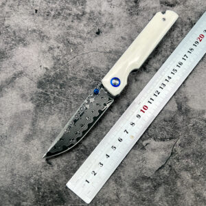 Damascato steel coltello pieghevole VG10 alta durezza portable coltello pieghevole