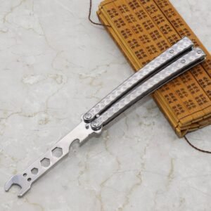 Wrench butterfly practice coltello pieghevole CSGO butterfly tool training unlamad coltello butterfly tool