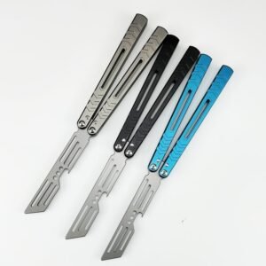 New Siren pieghevole coltello butterfly Training Practice coltello