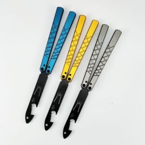 New Siren Aviation Aluminum manico Practice coltello butterfly
