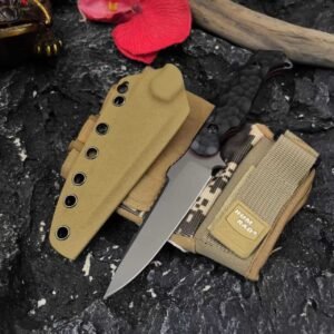 Outdoor survival straight coltello alta durezza adventure wilderness survival straight coltello-02