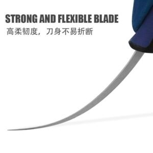 6 pollici outdoor fishing bendable filet coltello