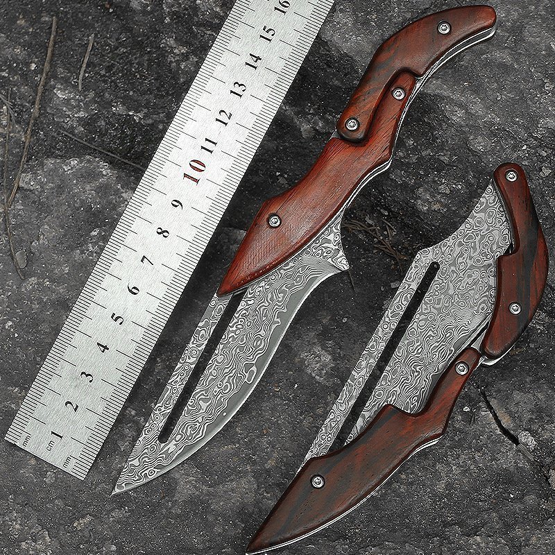 Damascato Steel Magic Transformable mechanical coltello 1 Damascato Steel Magic Transformable mechanical coltello