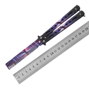 CSGO coltello butterfly CS coltello butterfly novice practice coltello butterfly comb toy practice coltello full steel unsharpened