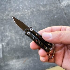 Mini coltello butterfly keychain piccolo balisong