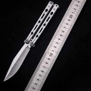 New Professional coltello butterflyPractice coltello pieghevolecoltello pieghevoleThrowing coltelloTraining ToolUnlamad
