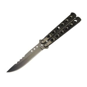 Coltello balisong nero