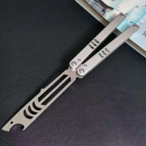 Aluminum manico beginner outdoor practice coltello