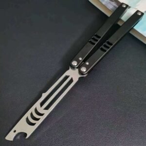 Aluminum manico beginner outdoor practice coltello